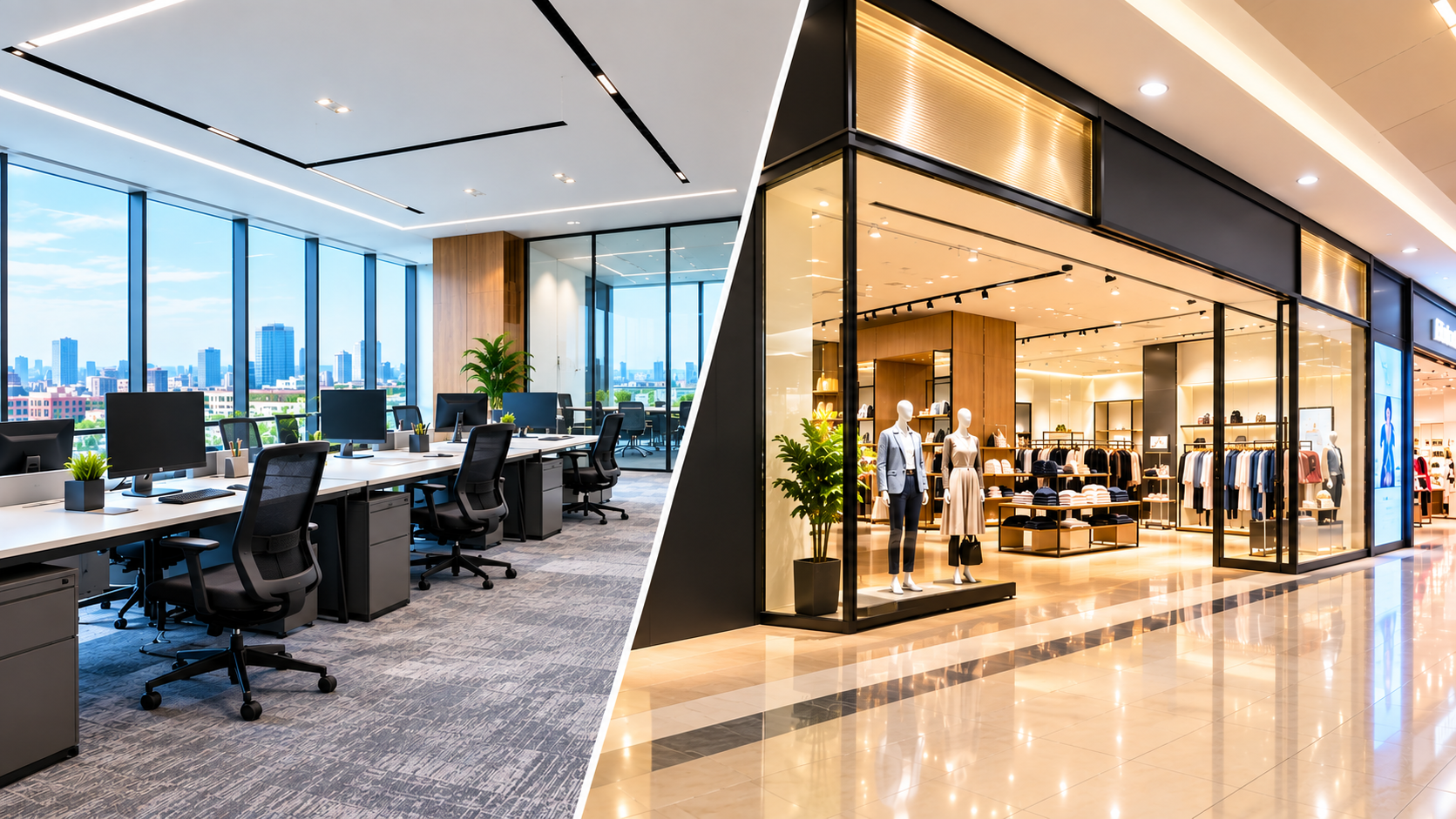 Office and Retail Spaces
